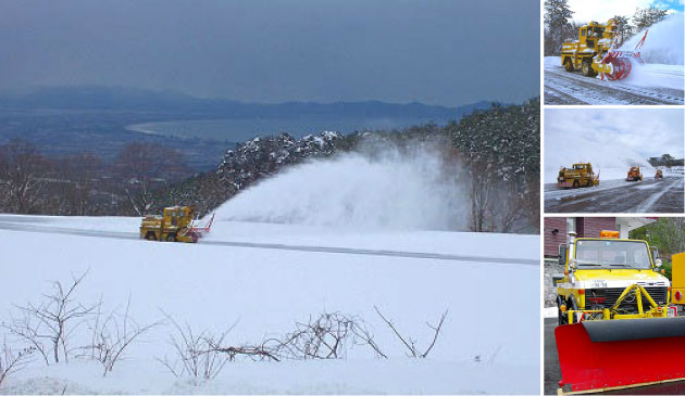 除雪作業