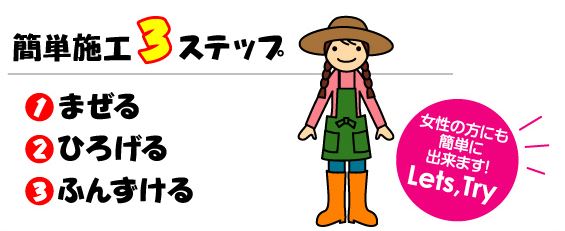 簡単３ステップ